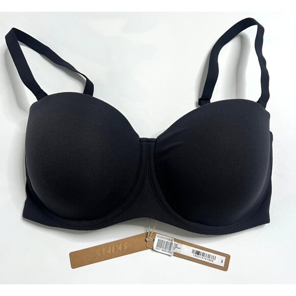 SKIMS Fit Every Day Strapless Black Bra Size 32DD Style Ba-Ban 9055 - Picture 1 of 7